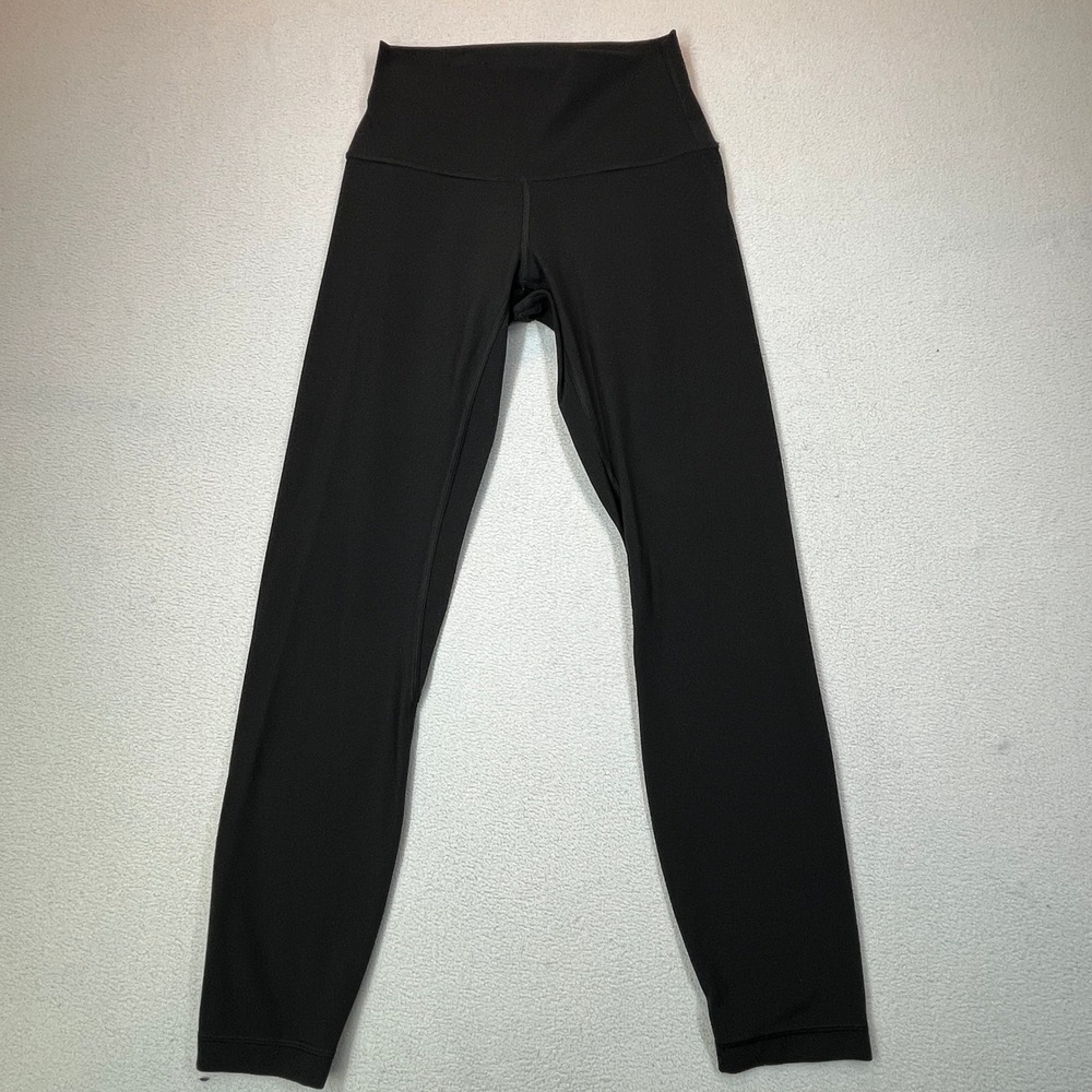 Lululemon Align High-Rise Pant 28 Black Nulu Yoga Leggings Size 4 LW5CT3S